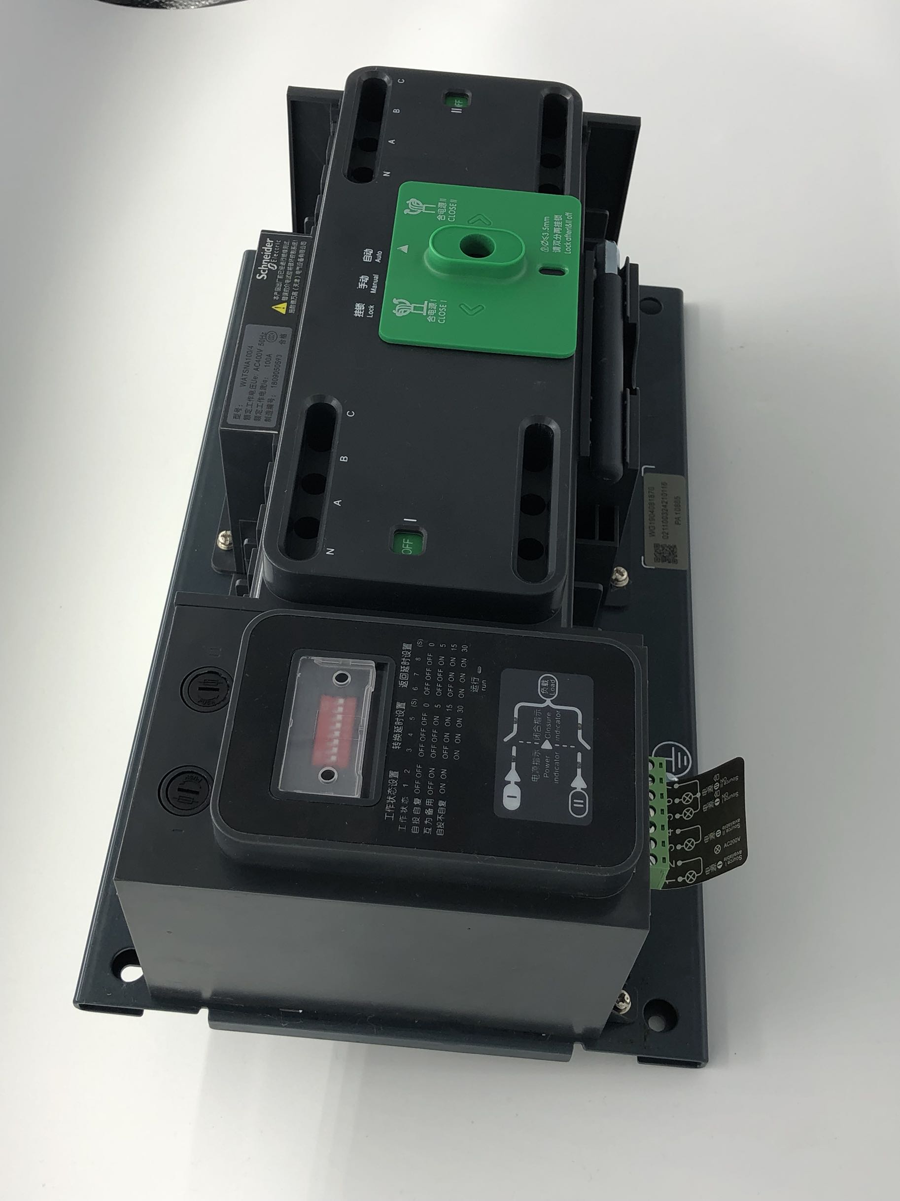 施耐德双电源转换开关施耐德双电源互投开关watsna2503p