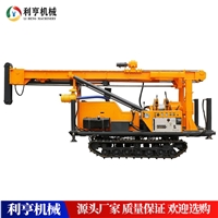 大型顶驱式水气两用水井钻机 履带式岩石钻井机