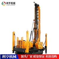 利亨水气两用钻机 JDL-400打井勘探一体机  气动水井钻机