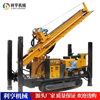 小型气动打井设备 进庭院的气动打井机 履带行走式钻机