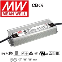 明纬MW开关电源HLG-320H-24调光LED驱动器全国各地代理商