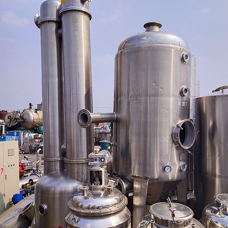 出售二手不锈钢蒸发器 浓缩蒸发器 二手降膜蒸发器 二手废水蒸发器