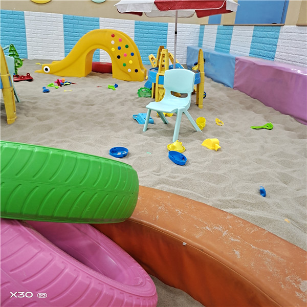 人造沙滩 比赛场地用圆粒海砂