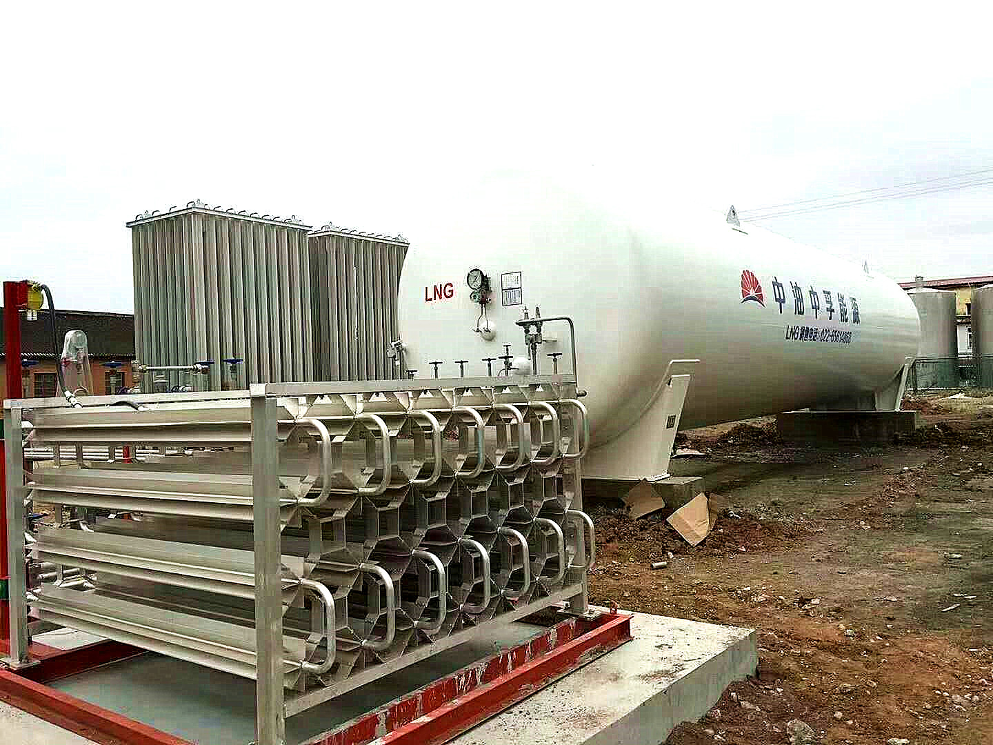 河北唐山20立方lng储罐用户体验30立方液化天然气储罐配套锅炉