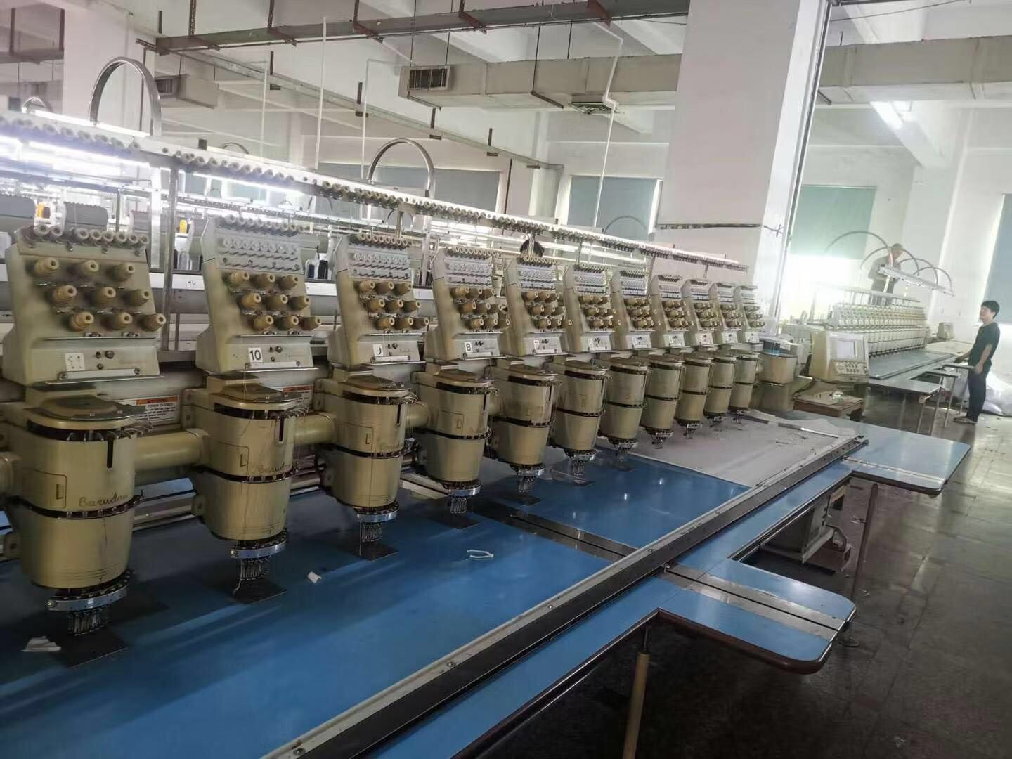 二手百灵达电脑绣花机2000年benshyn920300750