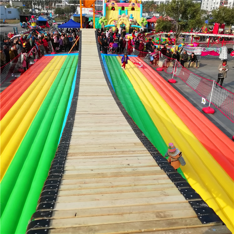 35米天梁网红桥 户外移动摇摆桥