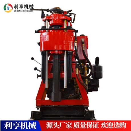 利亨130型岩芯钻机 柴油水井钻机 液压打井机 效率高速度快