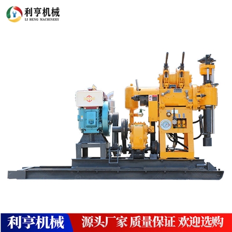 液压钻机 LH-130液压水井钻机 小型家用打井机 柴油款
