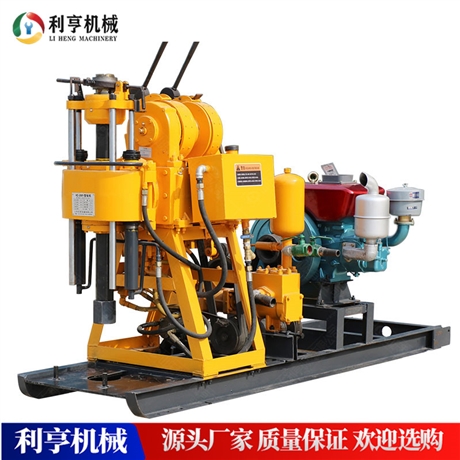 液压水井钻机 柴油动力深水井钻井机 家用小型打井机