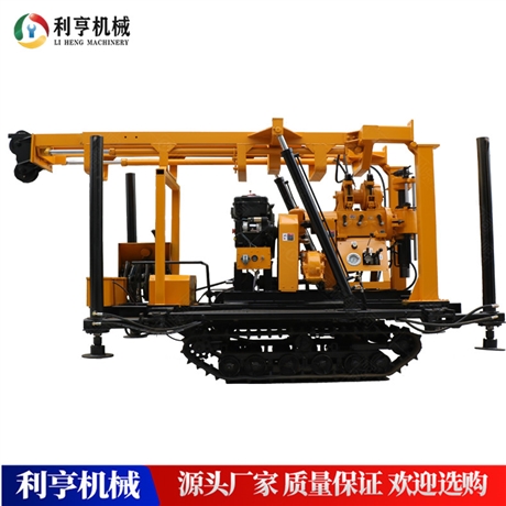200米工程勘察钻机 履带式液压岩芯钻机 水井钻机
