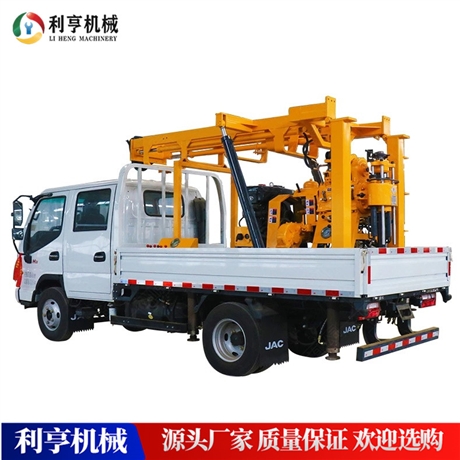 车载钻机 200米水井设备移动方便 液压打井机