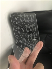 玻璃激光切割 健鸿电子科技 手机镜头盖板 摄像白片加工 高铝材料