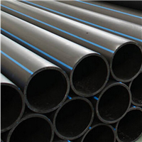 四川PE园林市政用管DN160 大口径PE给水管 厂家现货供应