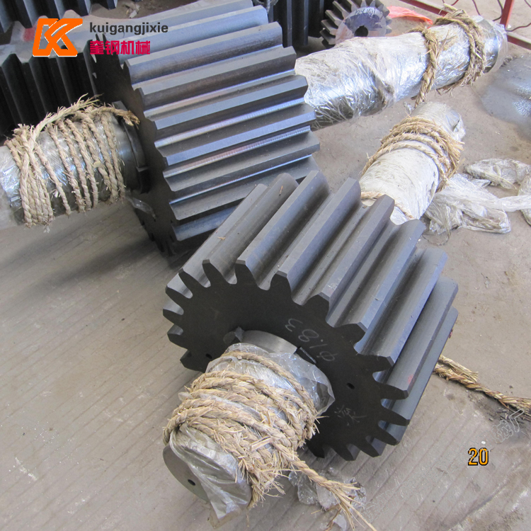 5x3.0米干式球磨机大齿轮 模数14齿数154