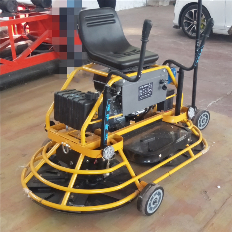 混凝土地面座驾抹光机 汽油收光抹平 水泥路面驾驶双盘磨光机 1米