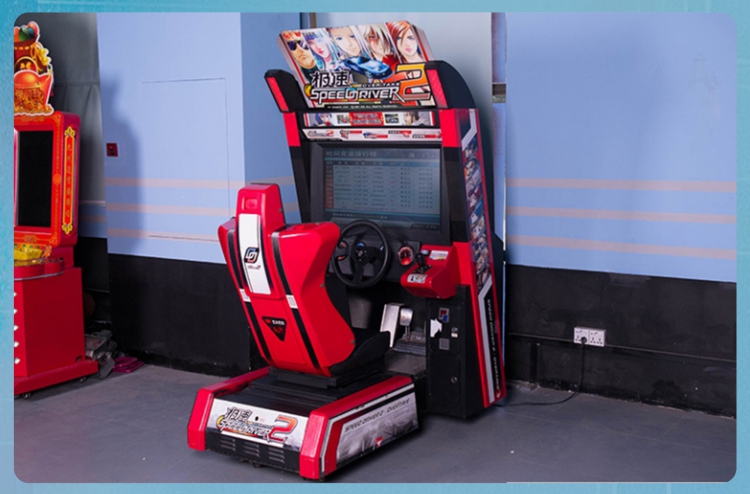 电玩城赛车游戏机投币商用 游戏厅大型漂移赛车机 成人电玩