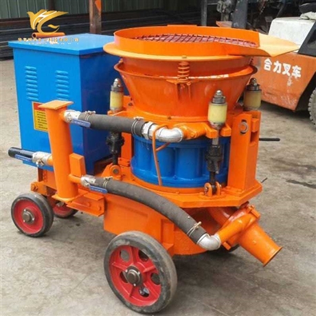 PS7I矿用湿式混凝土喷浆机强度高 鸿奕600轨距湿式喷射机现货