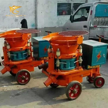 矿山PZ-9型喷浆机使用方便 鸿奕9立方混凝土干式喷射机