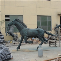 铸铜马雕塑 铜雕马铸造厂家