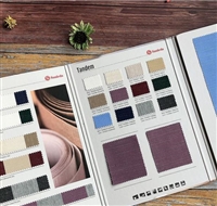 佛山画册印刷 色卡展示板定制 色卡本印刷 铝材门业样本册定制