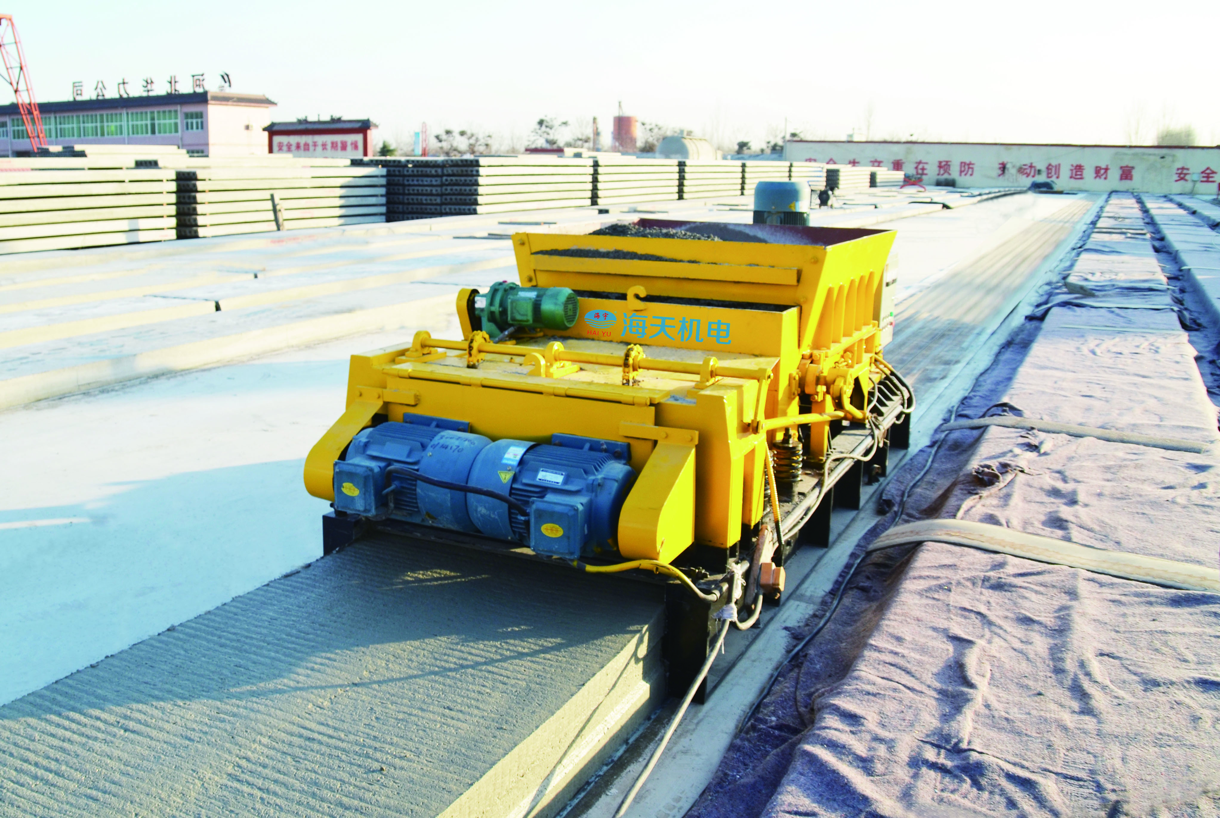 sp板成型机 海砼机电 水泥空心楼板机价格_品牌商定制