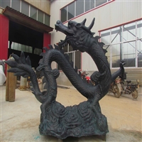 铜龙雕塑 铸铜龙雕塑厂家