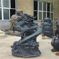铜龙雕塑 神龙铜雕铸造厂家