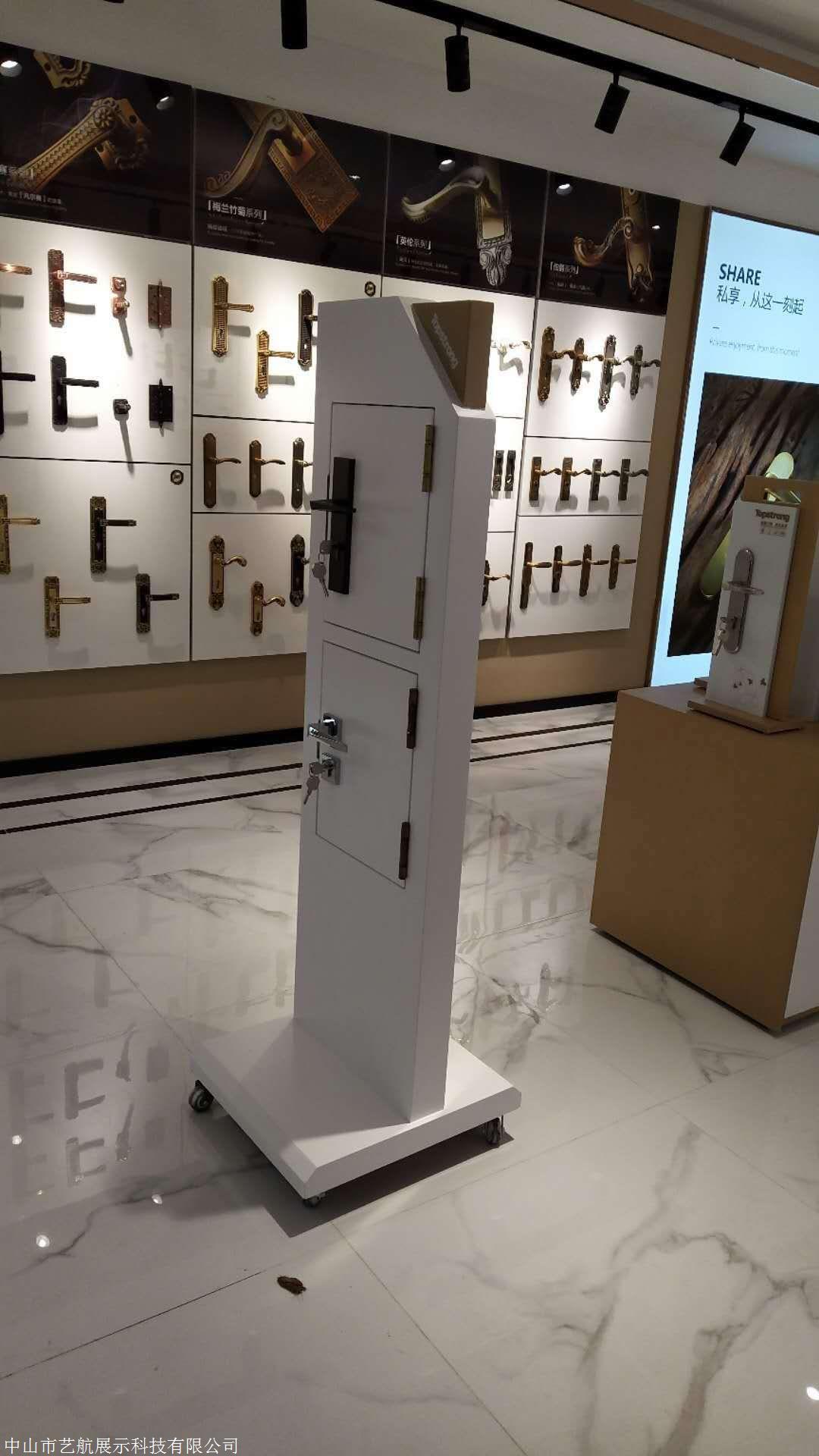 小米智能云锁家居展示柜密码锁家用防盗门锁店铺厂家代理展柜