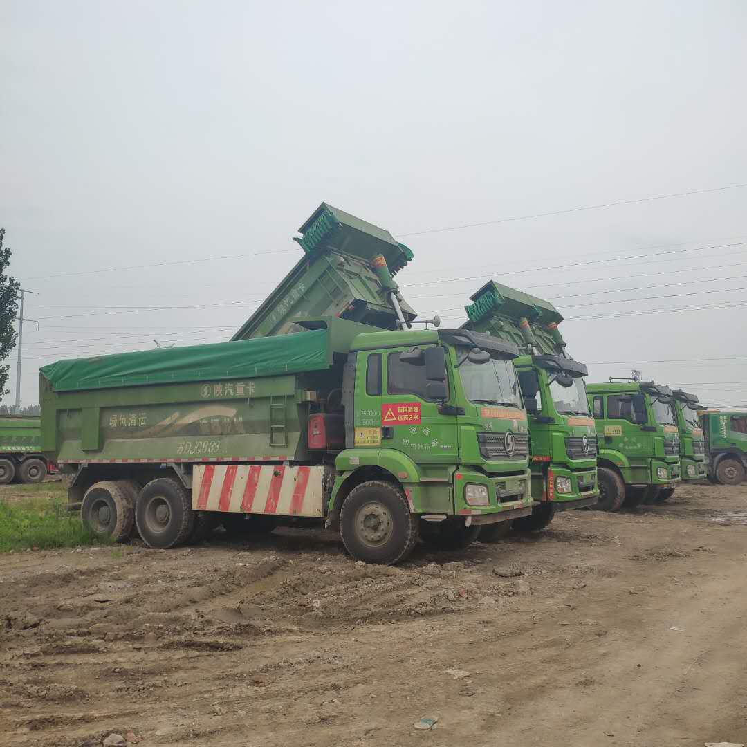 出售德龙二手后八轮自卸货车 二手工地渣土车 二手前四后八自卸车