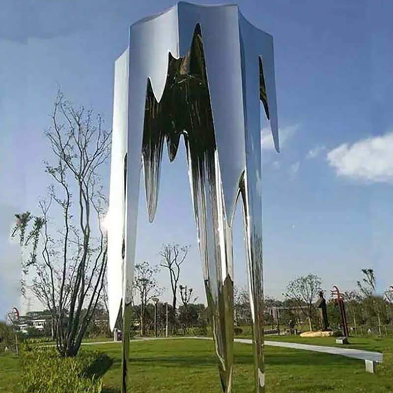 河北中雅园林雕塑工程有限公司 产品展厅 >不锈钢抽象冰山景观雕塑价