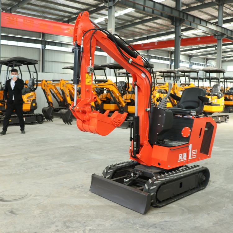 沃特小型挖掘机10型农用挖掘机工程挖沟机厂家