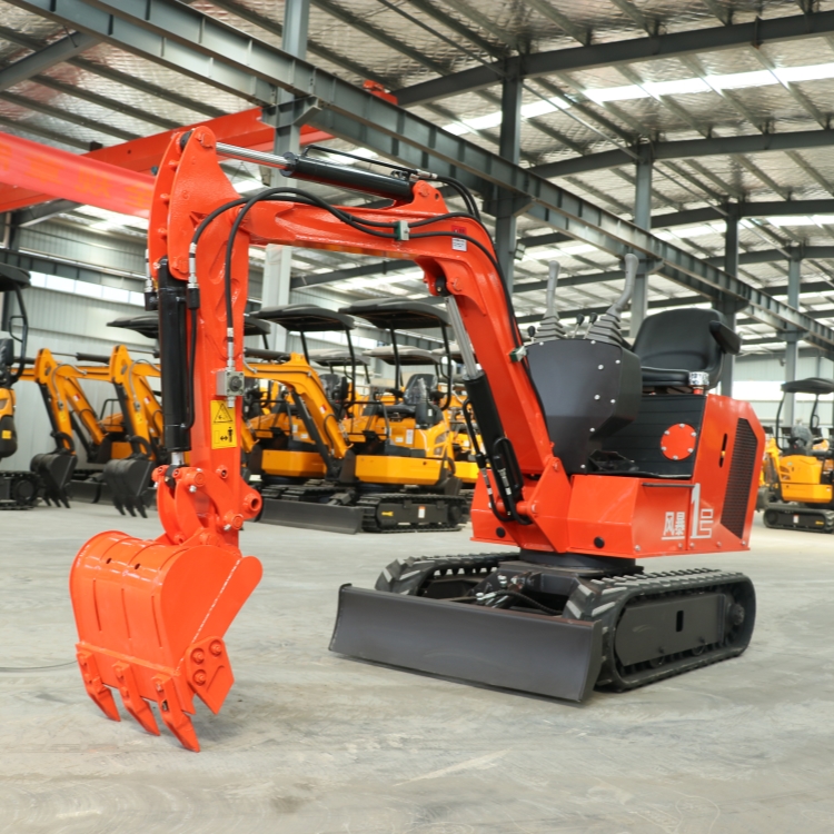 全新家用果园挖掘机 风暴1号 室内多功能破碎勾机