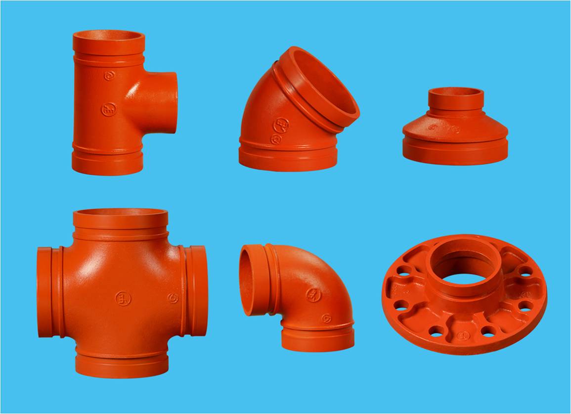 沟槽式管件异径管箍沟槽异径管箍