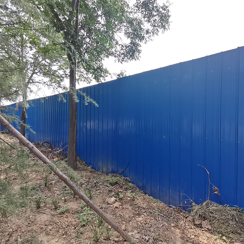 濮阳绿化围挡厂 工地围挡价格 濮阳现场对沟进行围挡