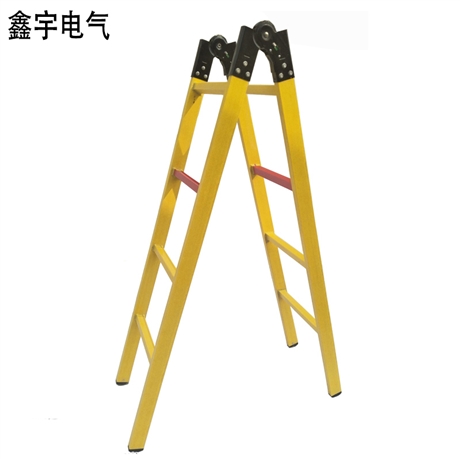 關節(jié)梯玻璃鋼絕緣平臺電工1.5米人字梯