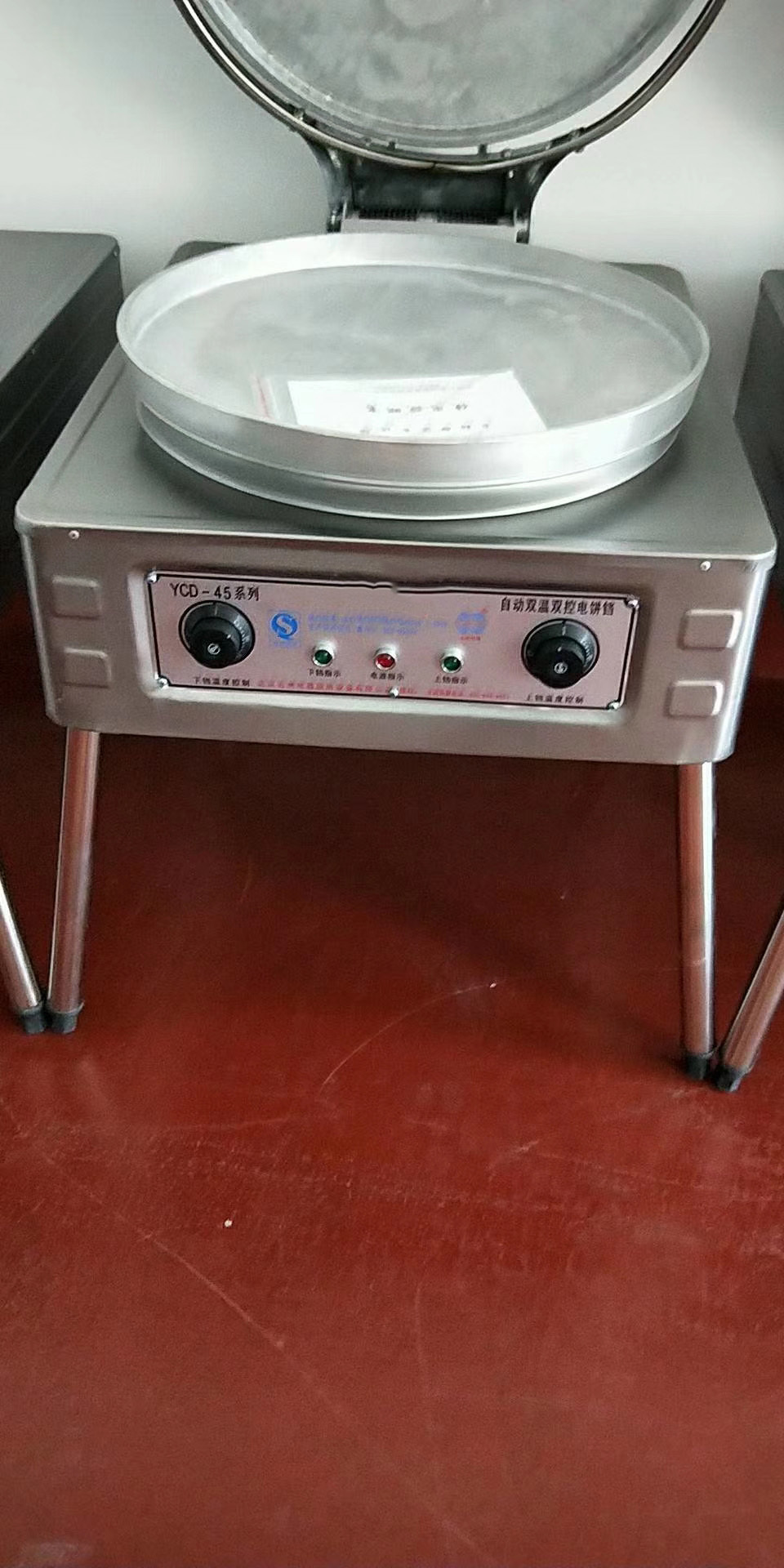 大型烙饼锅 电饼铛 大型电饼铛温控多少