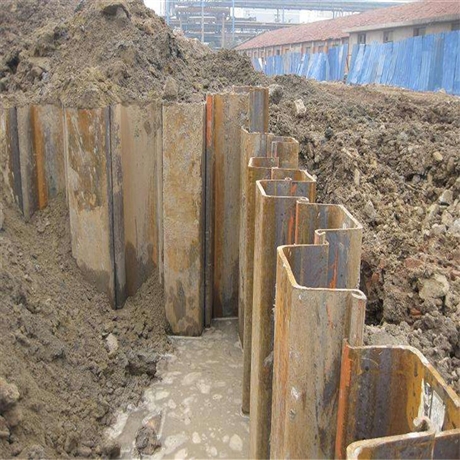 拉森止水钢板桩钢板桩施工质量保证