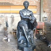 西方人物铜雕 人物铸铜雕塑加工厂家