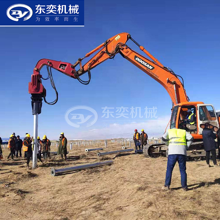 小型液压破桩机