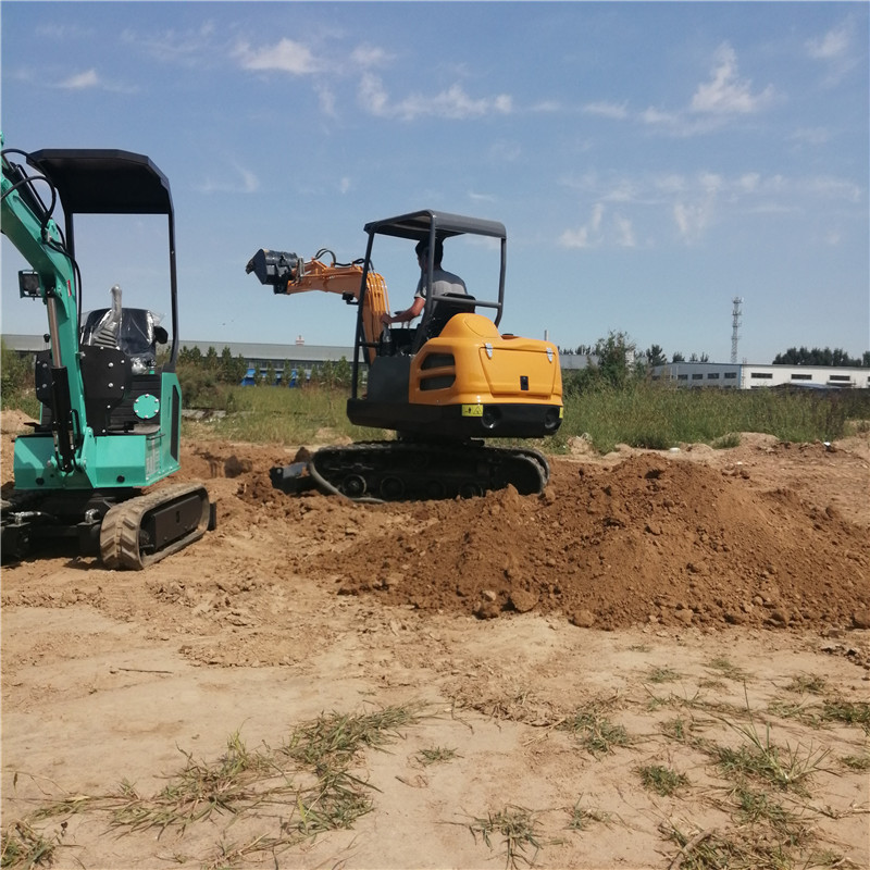 会泽果园挖土小挖机 小型家用挖掘机 多功能微型挖掘机 生产厂家