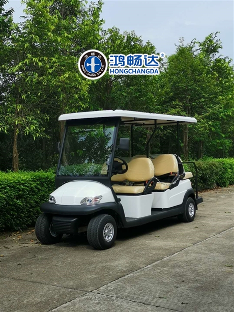 豪华配置电动高尔夫球车 电动看楼车 电动贵宾接待车
