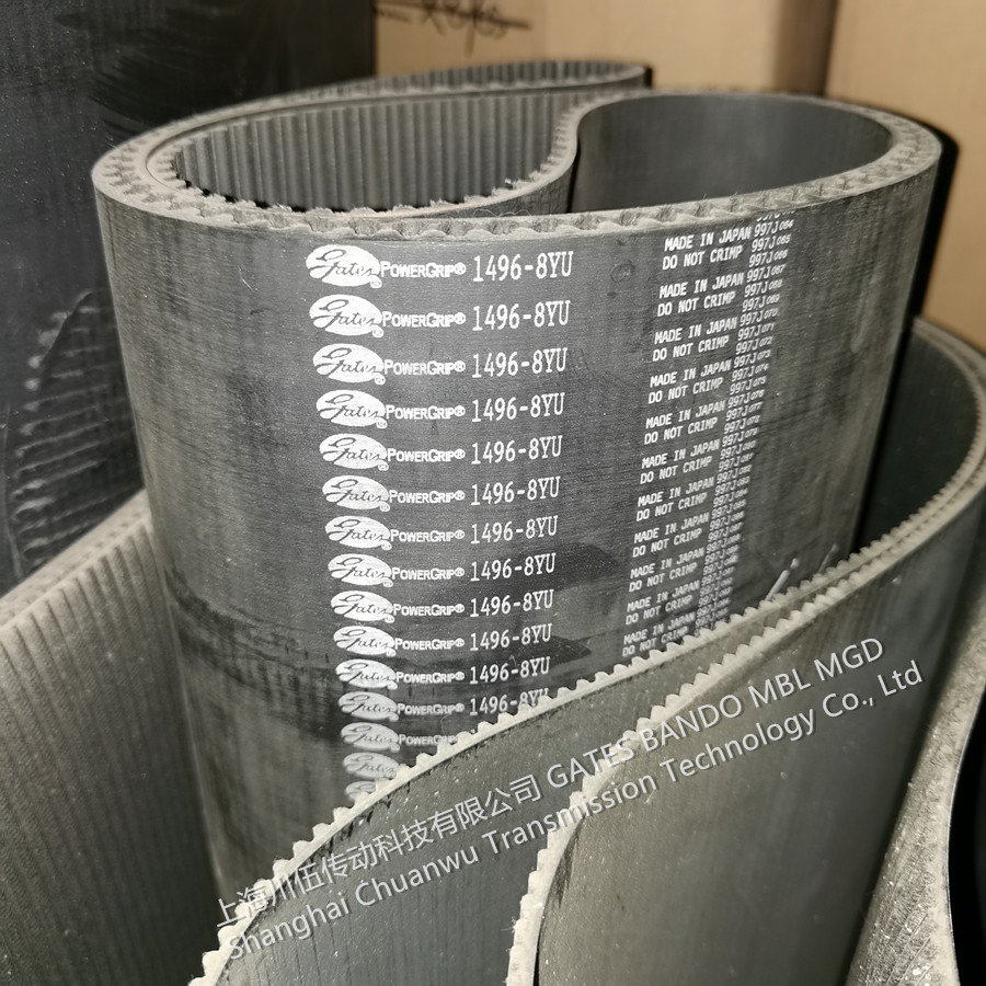 gates powergrip1568 8yu25 40 50盖茨同步带橡胶主轴皮带