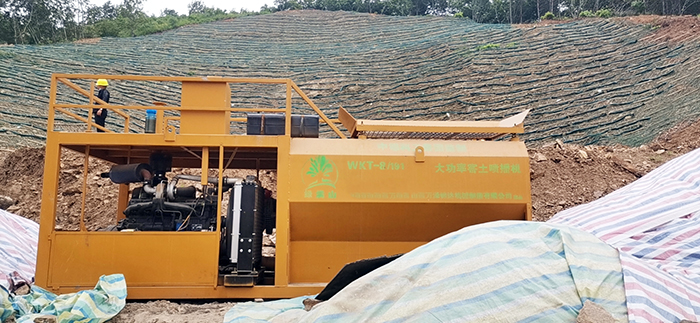 贵州贵阳8方客土喷播机 绿化草籽喷播机租赁