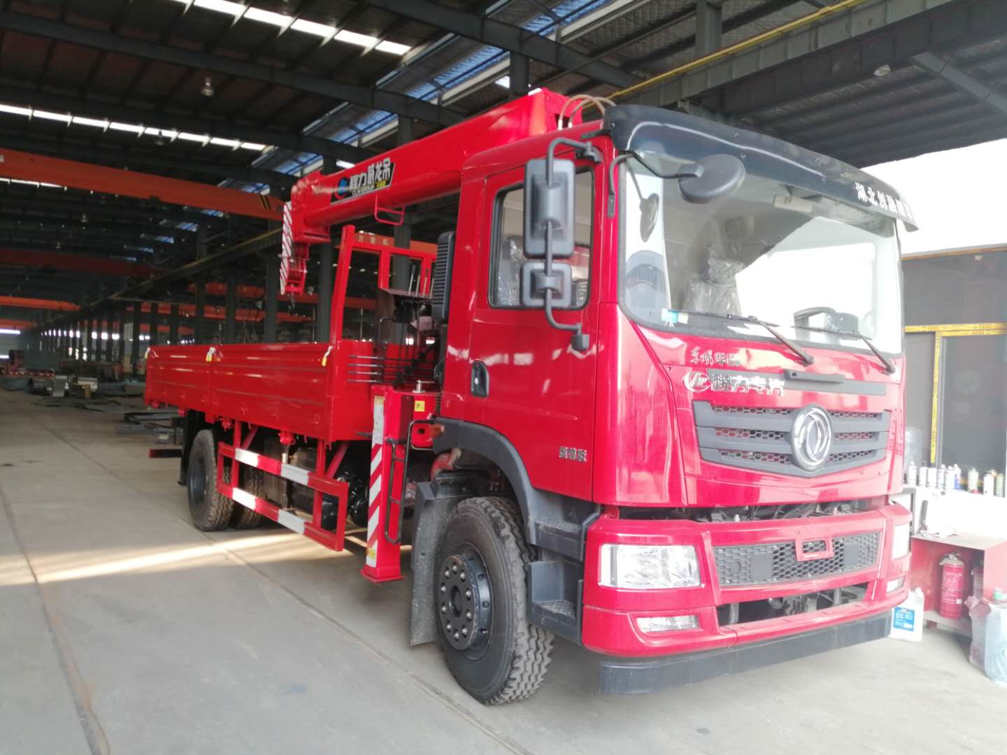 1米货箱随车吊 拉集装箱随车吊