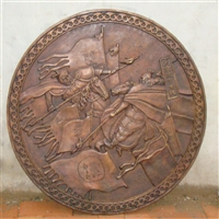 锻铜浮雕壁画 铜浮雕文化墙 锻铜浮雕厂家