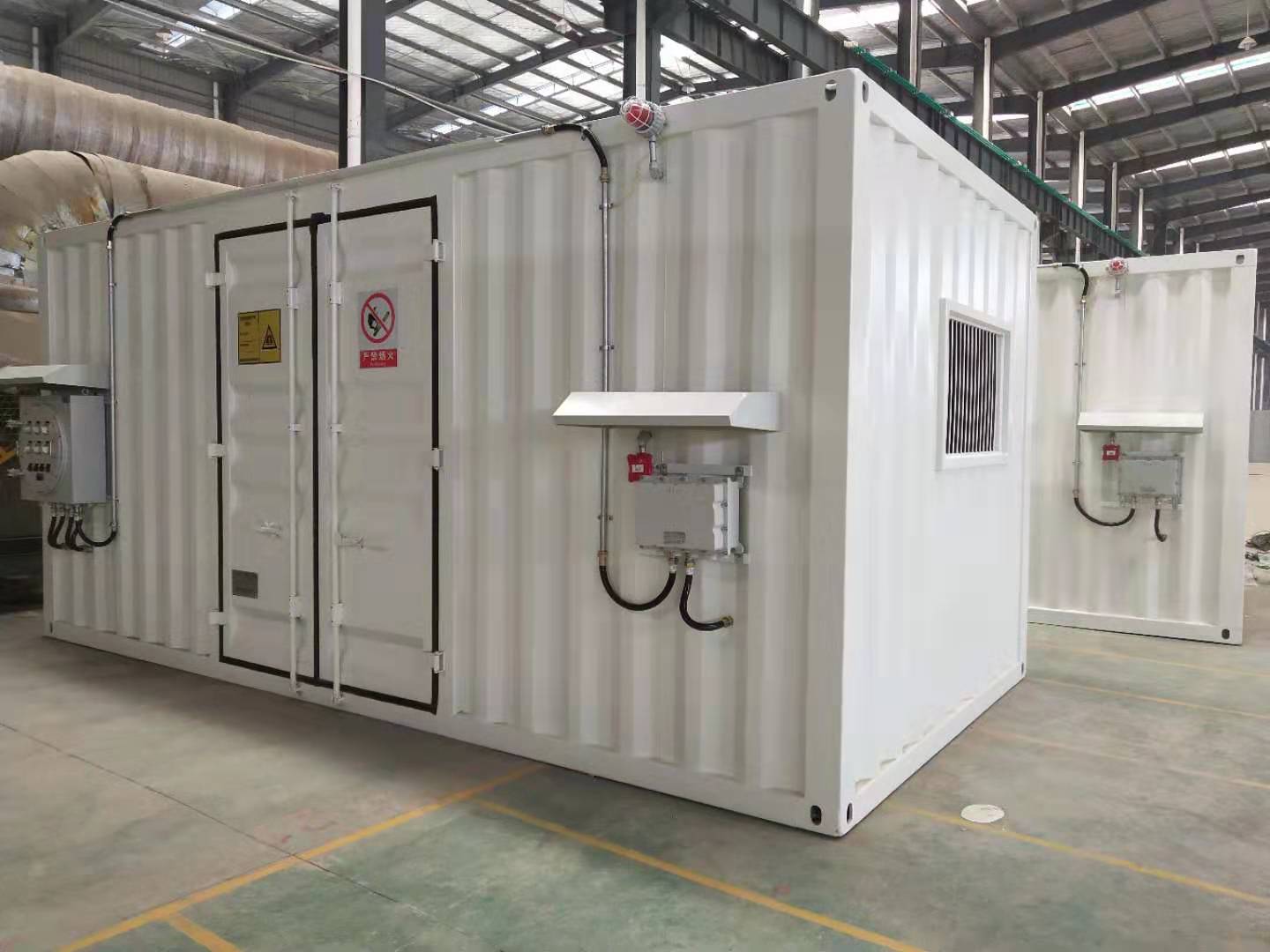 集装箱线路防爆安装