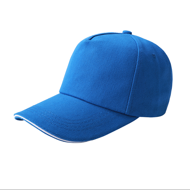 洗水布纯棉六片帽广告帽定制logo