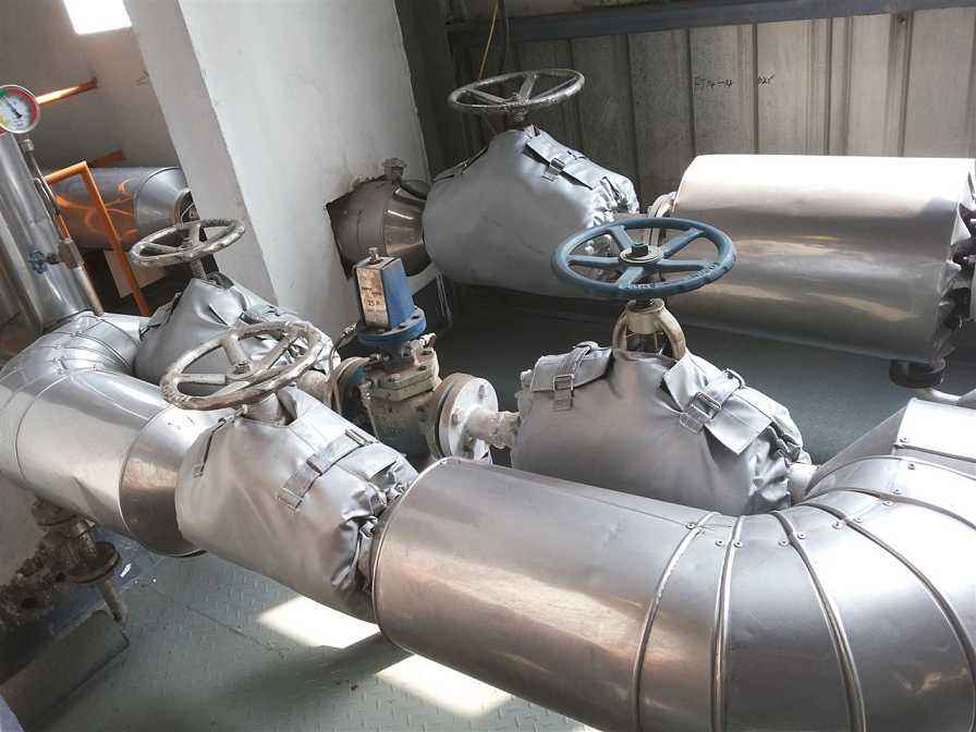 可拆卸保温套适用于各种管道,设备,阀门绝热保温套生产厂家