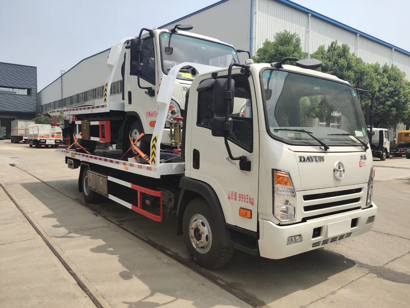 国六事故拖车厂家报价清障车改装厂