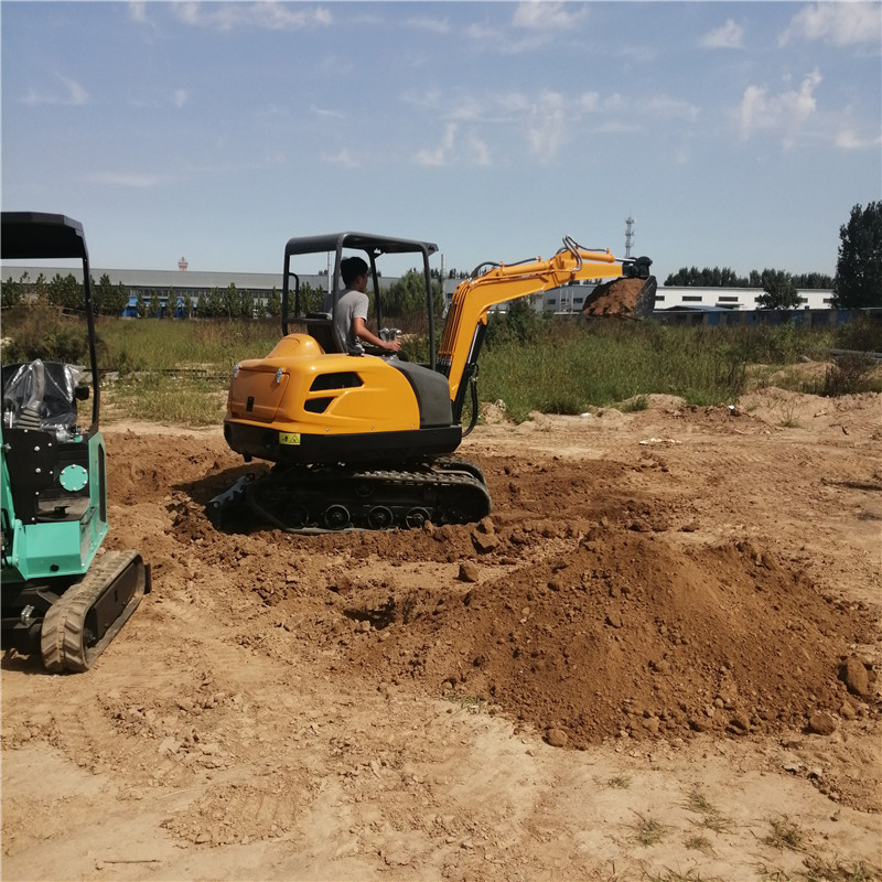 陵川果园农用挖掘挖沟机 多功能微型挖掘机 平土小挖机